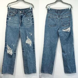 SER.O.YA Blue Distressed Denim Belle Jean